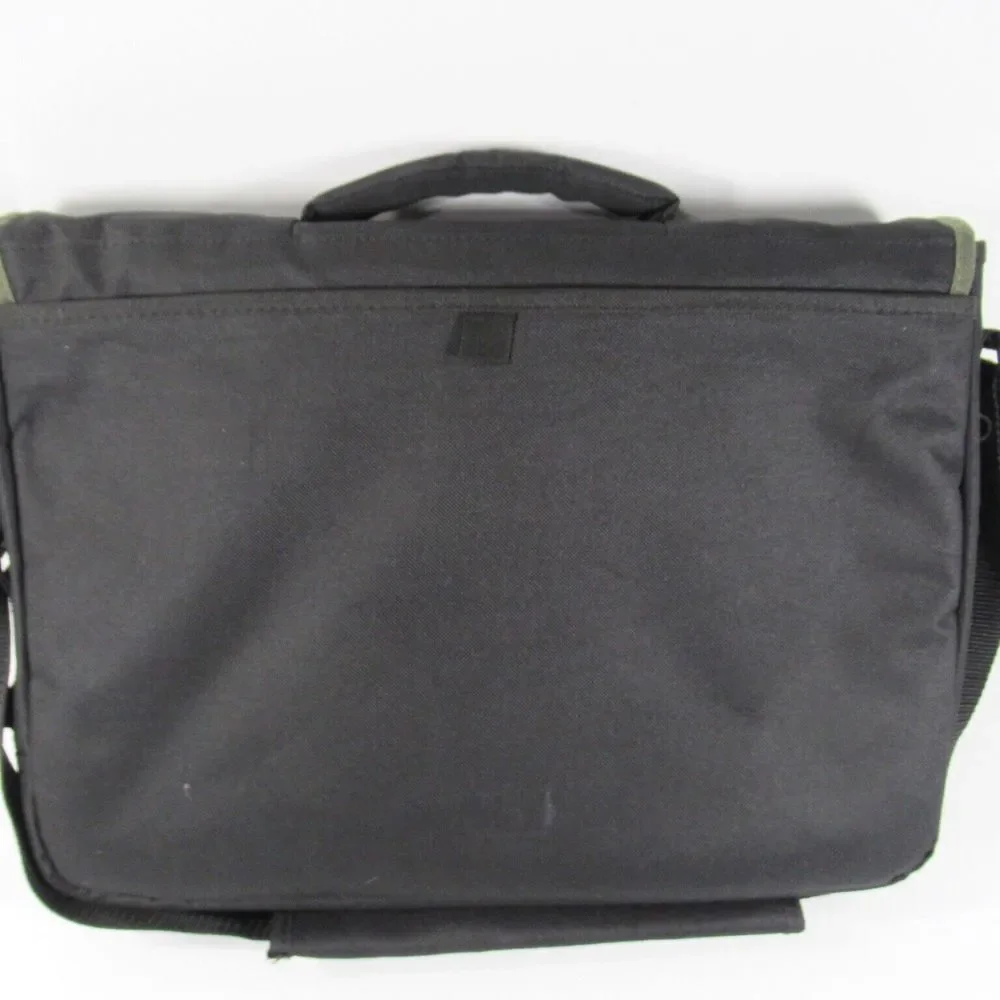 Lenovo Laptop‎ Shoulder Bag 41U253 Many Compartments Black/Olive Green